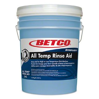Image sur Agent de rinçage toutes températures Betco® Symplicity™ - Seau de 5 gal.