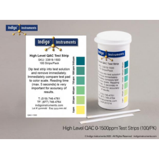 Picture of Quat Sanitizer Test Strips-High Level 1500ppm