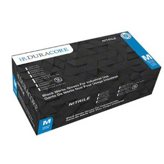 Picture of 6 mil Black Nitrile Disposable Glove - Medium